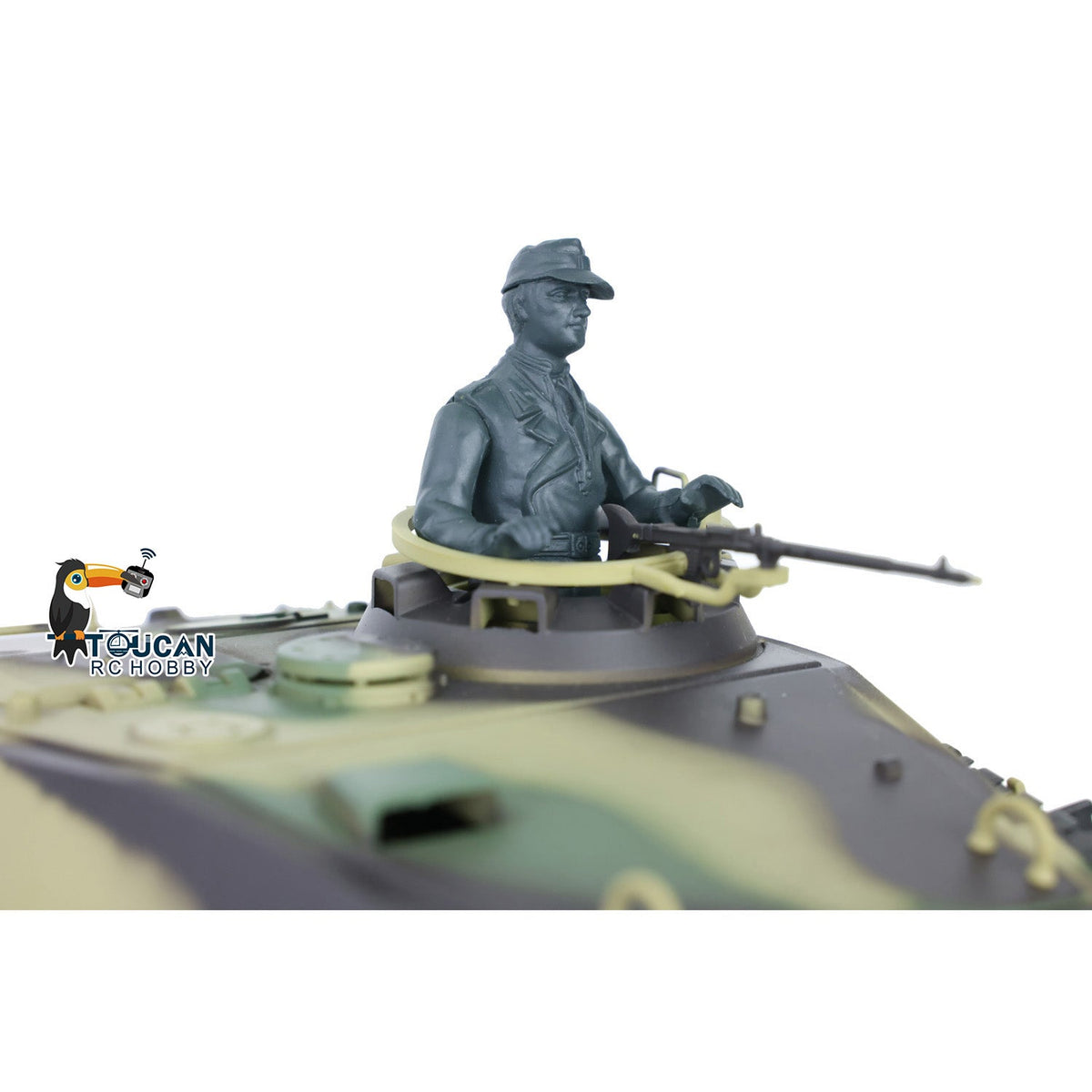 TOUCAN RC HOBBY Heng Long 1/16 TK7.0 Plastic German King Tiger Henschel 3888A RTR RC Tank with Barrel Recoil Infrared Combat BB Smoke Unit Sound Light