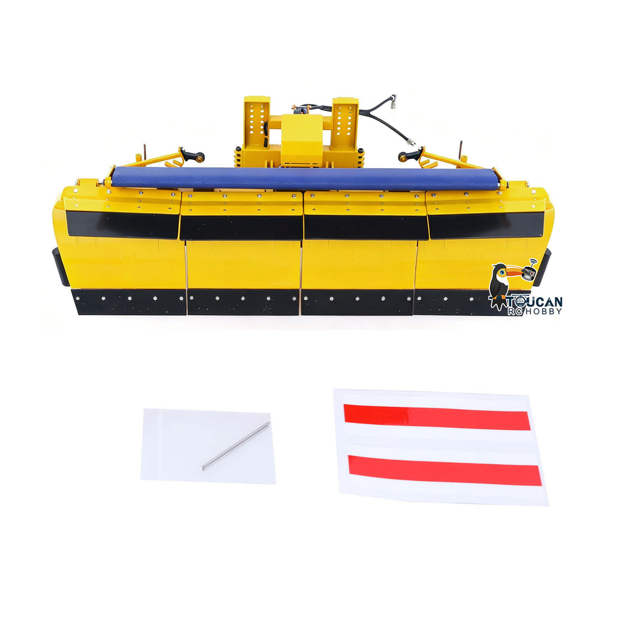TOUCAN RC HOBBY LXY Metal Snow Blade for 1/14 8x8 RC Hydraulic Full Dump Truck DIY Tipper 6x6 Radio Controlled Farm Car Lorry Vehicle Upgraded Part