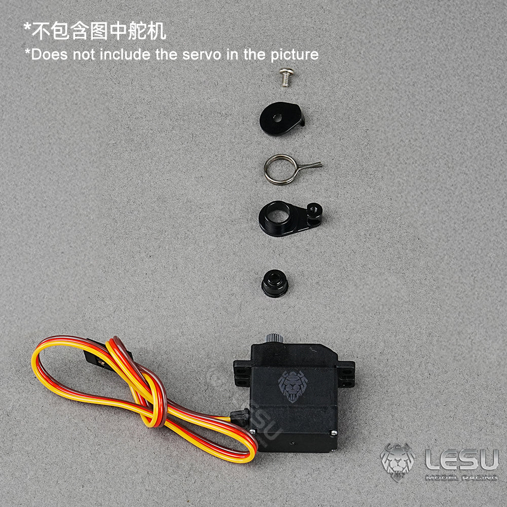TOUCAN RC HOBBY LESU Metal Servo Arm for DIY Scale RC Tractor Truck Hydraulic Dumper Excavator Loader Lorry Bulldozer Trailer Car Please Check Size!