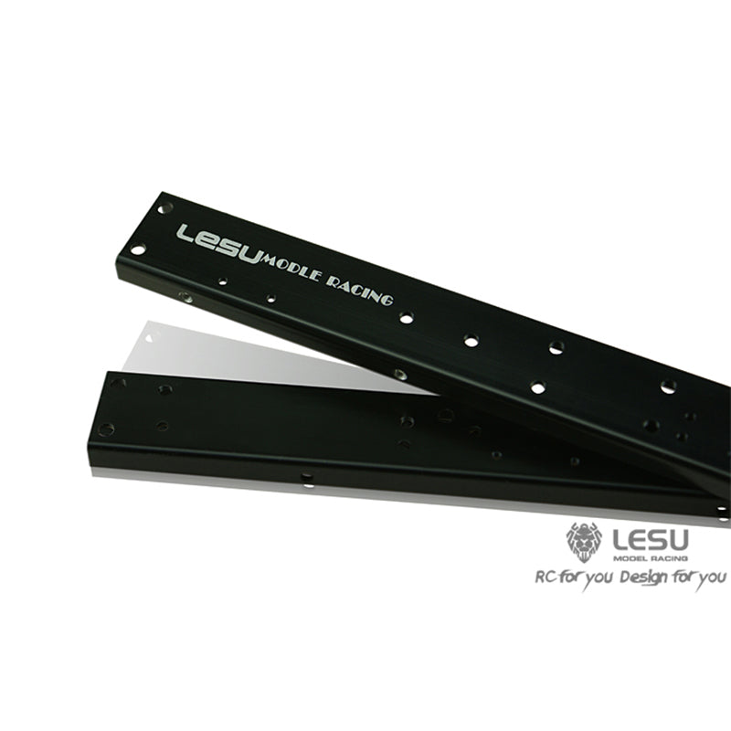 TOUCAN RC HOBBY LESU 1/14 CNC Chassis Rail for Radio Controlled TGX 26 540 R470 4*2 6*4 Tractor Truck Model DIY Car Spare Part