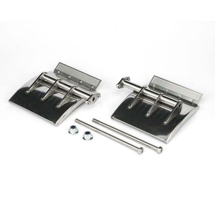 TOUCAN RC HOBBY US Stock LESU Metal Mud Guard Fenders W/ logo for 1/14 KING Remote Control Globe Tractor Truck DIY Model Part