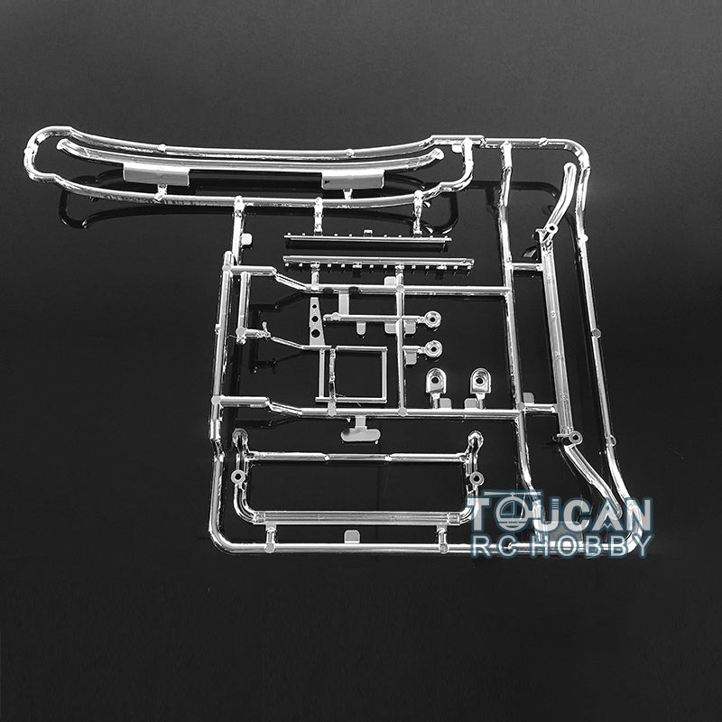 Pièces de support de phare en plastique TOUCAN RC HOBBY HHRC pour camion tracteur TAMIYA 3363 1/14