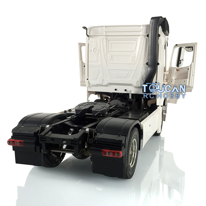 TOUCAN RC HOBBY HHRC 1/14 4x2 Unpainted 2-Axle RC Tractor Radio Control Truck Trailer Open Door DIY Car for Adults Children