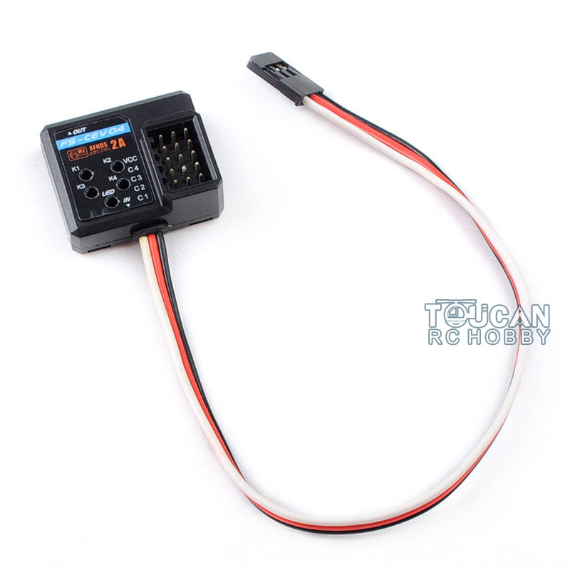 TOUCAN RC HOBBY Flysky CEV04 4CH Receiver for PL18 Remote Control Scale RC Truck Airplane Excavator Boat Car Hobby Model Diy Parts