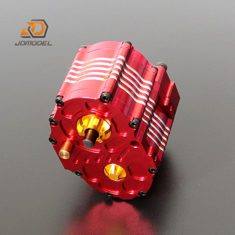 TOUCAN RC HOBBY JDModel 540 Brushed Motor/2-Speed Transmission for 1/14 RC Crawler Exploration Vehicle Scale Model Industrial Site