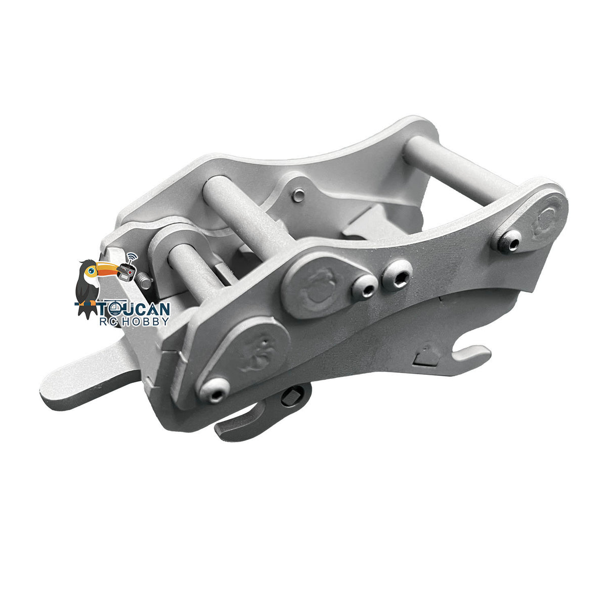 TOUCAN RC HOBBY JZModel Metall-Schnellwechsler Gitterlöffel für 1/12 RC Hydraulikbagger ferngesteuerte Bagger H3 P3 ZX36H PC36