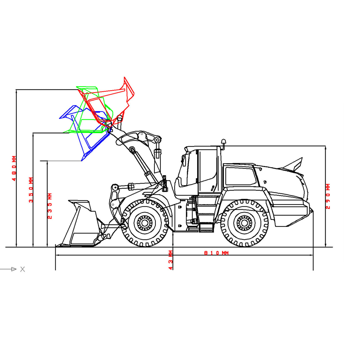 TOUCAN RC HOBBY XDRC 580 1/14 Metal RC Hydraulic Loader PNP 4-Way Valve Brushless Pump Quick Attachment ST8 Radio Controller Light Sound for Enthusiasts