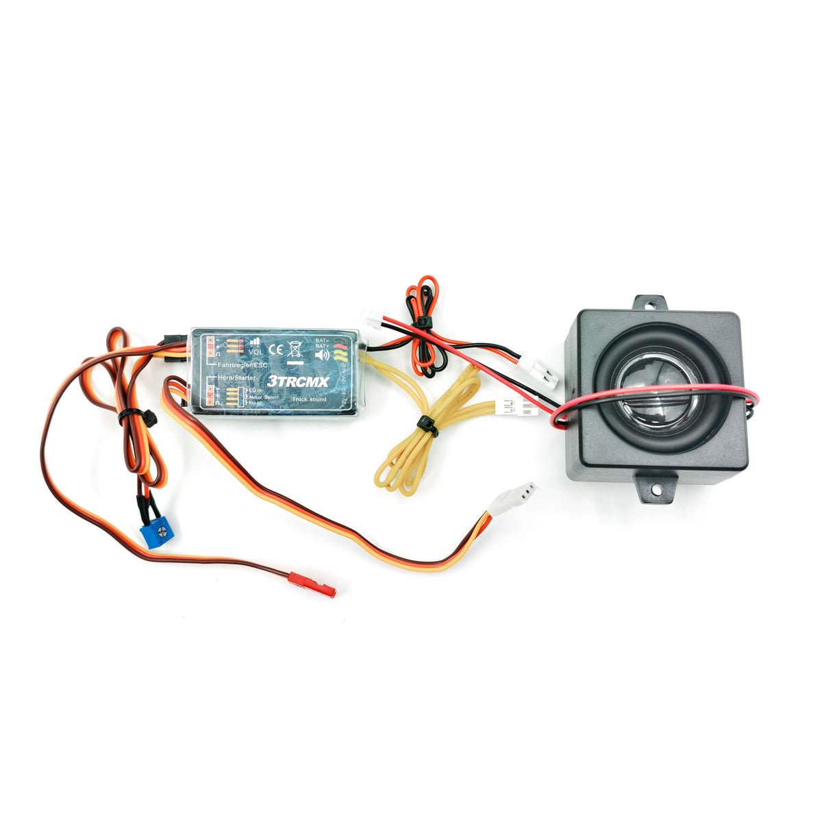 TOUCAN RC HOBBY JDModel Light System Guard Rotating Lights 201/3T MAX Sound System for 1/14 Hydraulic RC Construction Vehicles Excavator Loader ZW370 Forklift JDM-121 Bulldozer JDM-198