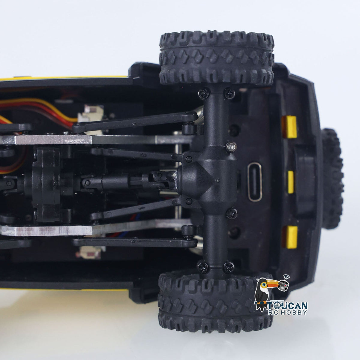 TOUCAN RC HOBBY JiaBaiLe 2.4G 1/36 Remote Control Rock Crawler RC Off Road Car 4*4 RTR Model Vehicle Light Battery Radio Mini for Children