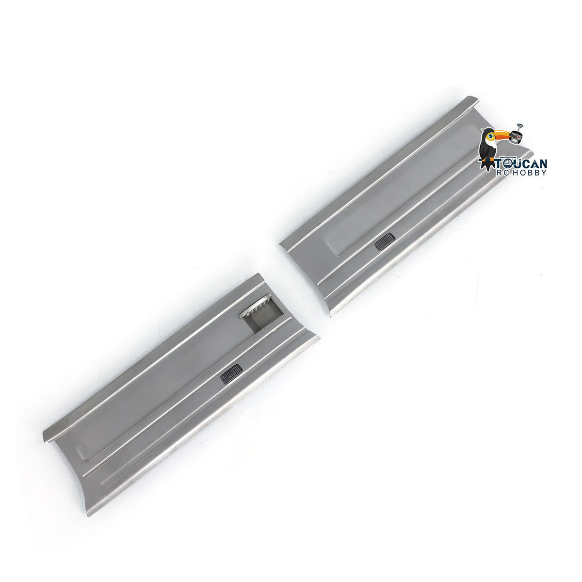 TOUCAN RC HOBBY ScaleClub 1 Pair Metal Side Spoilers for 1/14 R620 RC Tractor Truck R730 Radio Controlled Car Model DIY Spare Parts