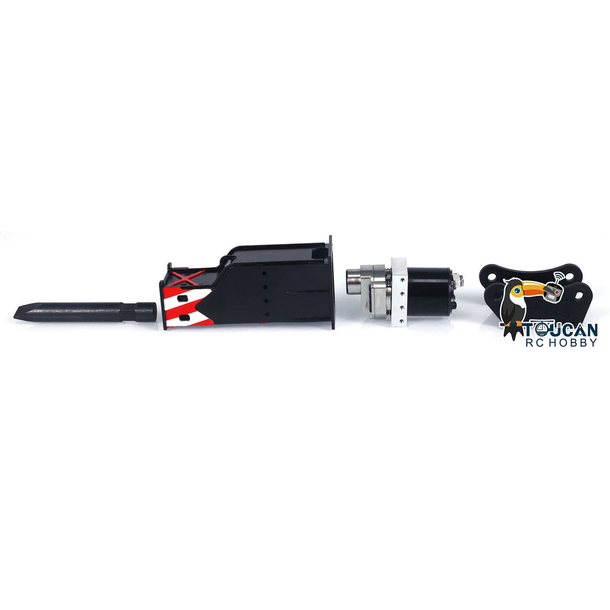 TOUCAN RC HOBBY Hydraulic Metal Hammer for LESU 1/14 RC Excavator 374F B0001 Radio Control Digger Model Parts Accessories B0002 B0006 945