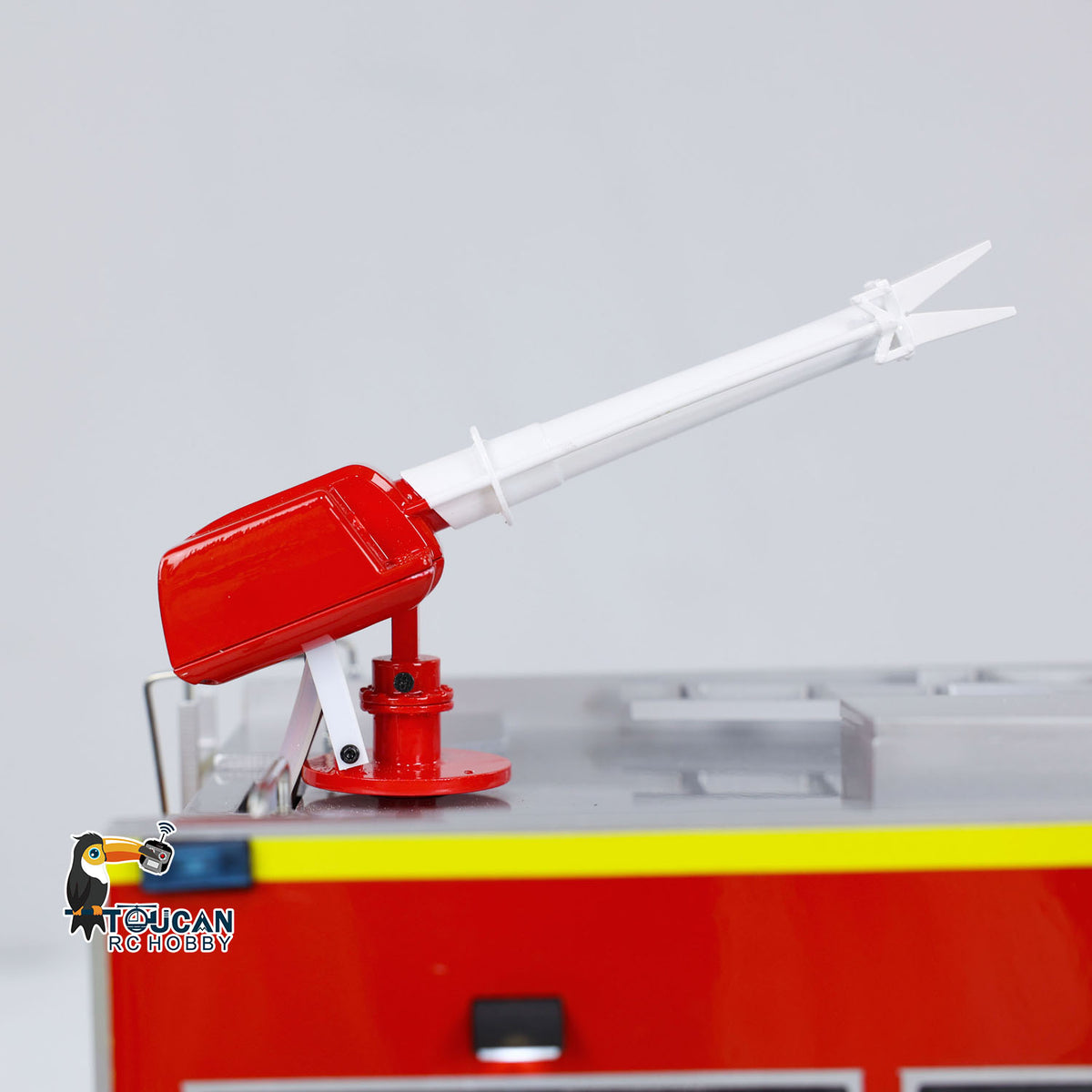 TOUCAN RC HOBBY 1/14 Scale 6x4 RC Fire Vehicles Metal Chassis Remote Controlled Fire Fighting Equipment Truck Hobby Model Sound Light System