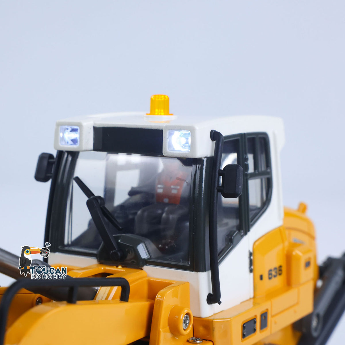 US Stock Yi Gong 1/50 RC Loader LR636 - Metal Bucket & Ripper RTR