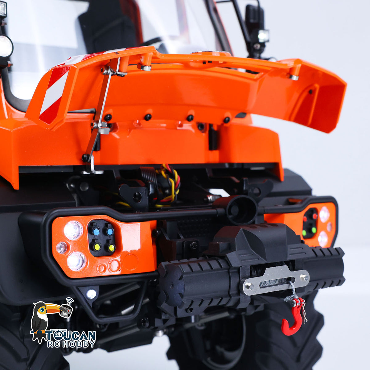 TOUCAN RC HOBBY US-Lager RTR 1/14 KABOLITE K5501 RC Offroad-Muldenkipper-Modell ferngesteuertes geländegängiges Fahrzeug leichter LKW Achssperren elektrische Winde