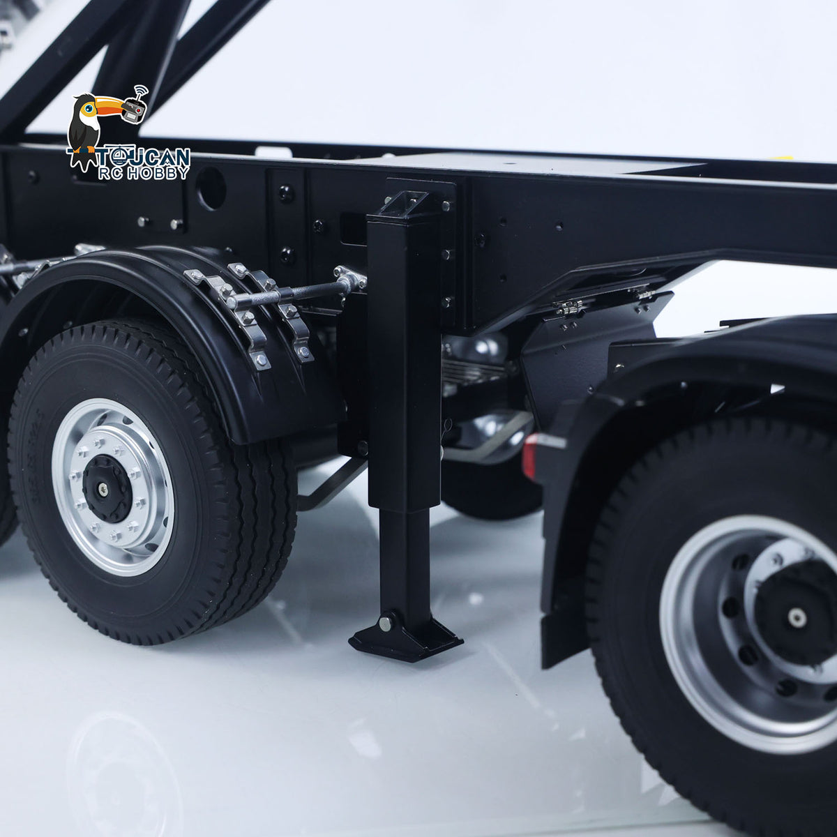 TOUCAN RC HOBBY Fast Free Shipping Kabolite RTR Car 1/14 4X4 RC Tractor Truck 3Axles Electric Lifting Dump Trailer