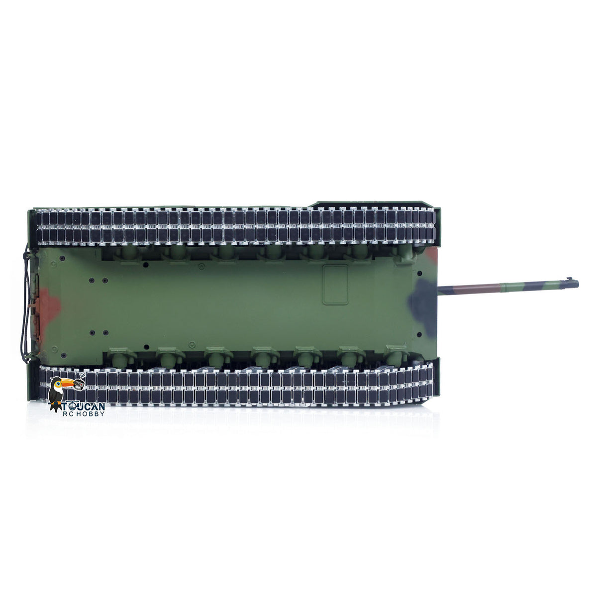 TOUCAN RC HOBBY Heng Long 1/16 Remote Control Tank Model 3889 Leopard 2 A6 7.0 Mainboard Full Metal Chassis Gearbox IR Barrel Recoil Elevation 550 Motor