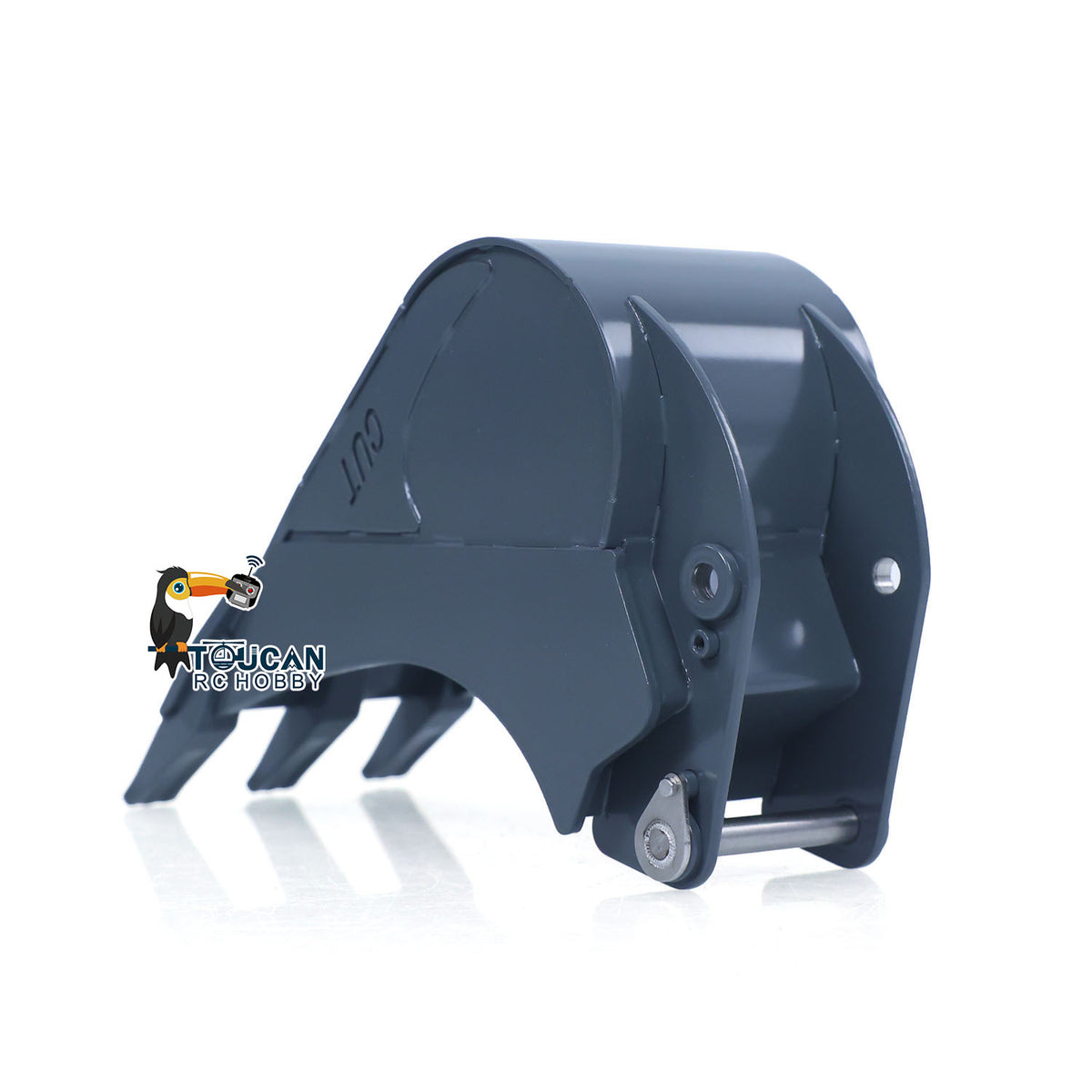 TOUCAN RC HOBBY CUT RC Hobby RC Hobby Metal Electric Vibrating Tamper/Sweeper/Hydraulic Inclined Wide/Clamshell Bucket/Log Grapple/Wrist for 1/14 RC Excavator LR914 PRO MAX DIY Models