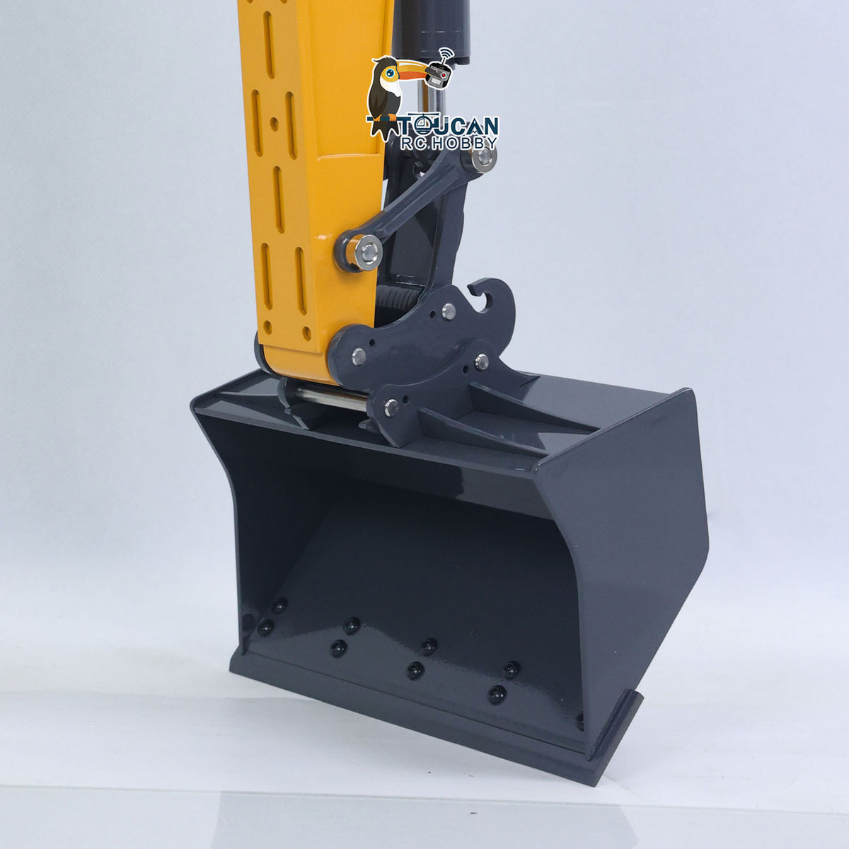 TOUCAN RC HOBBY US Stock XDRC LR945 1/14 RC Hydraulic Excavator RTR Metal Radio Control Construction Vehicle Quick Coupler Light Sound