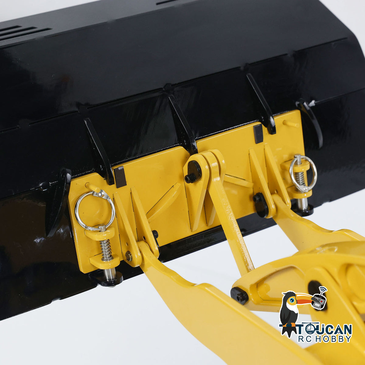 TOUCAN RC HOBBY XDRC Metal 1/14 RC Loader WA470 Hydraulic Remote Control Construction Vehicle RTR Wheeled Truck Lights Sound Battery Charger for Sale
