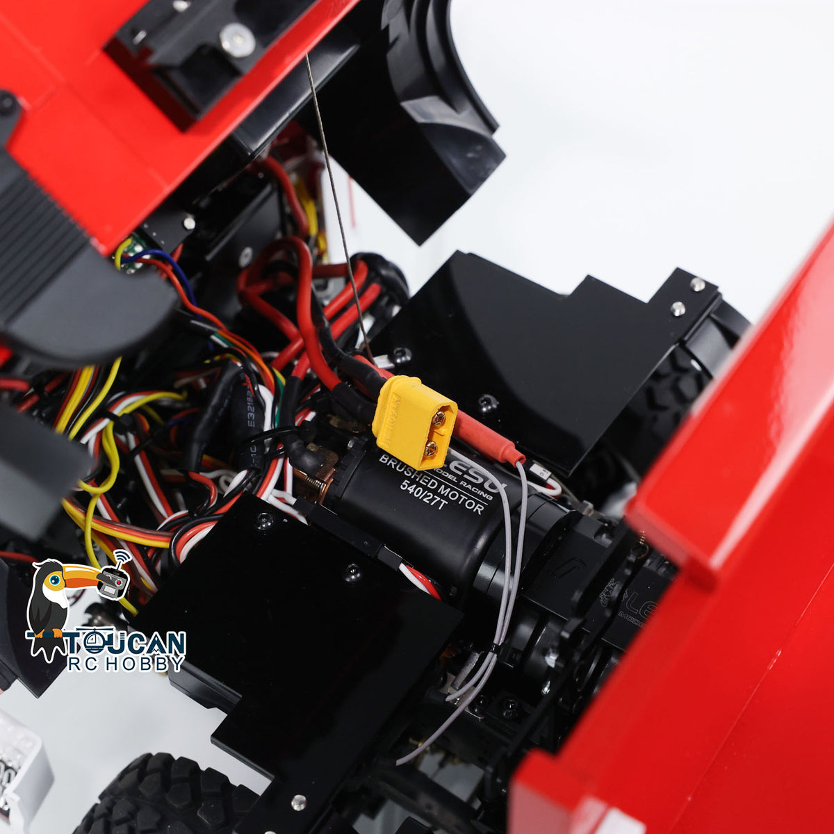 TOUCAN RC HOBBY LESU A0009 1/14 Metal 3 Ways 6x6 RC Hydraulic Dump Truck with 3 Speed Transmission Differential Lock for Construction-Themed Courses
