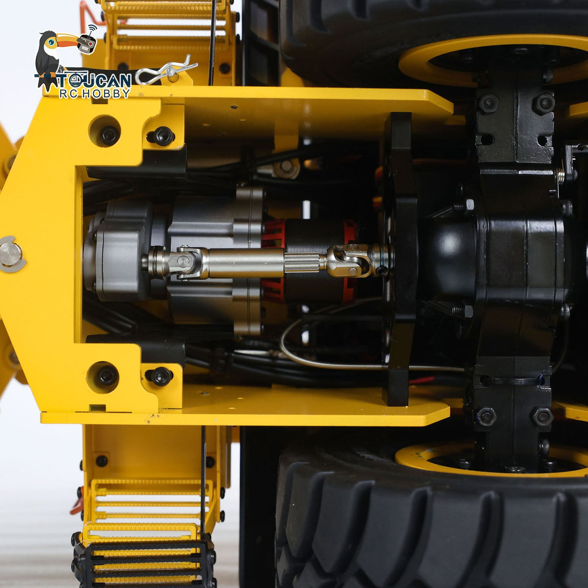 TOUCAN RC HOBBY US Stock MTModel 1/14 RC Hydraulic Loader E260L RTR Model Metal Radio Control Heavy Machine Car Construction Vehicles ST8 Radio Battery