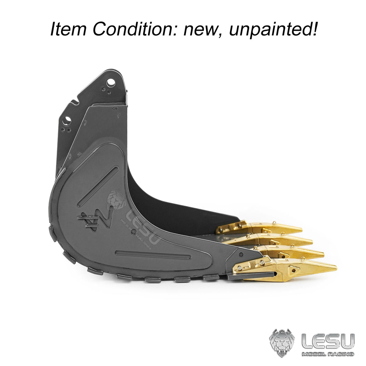 TOUCAN RC HOBBY Metal Original Bucket B0030-G for LESU 1/14 RC Hydraulic Excavator LR956 PC360 ET26L SK500 ET26B ET36L Remote Control Digger