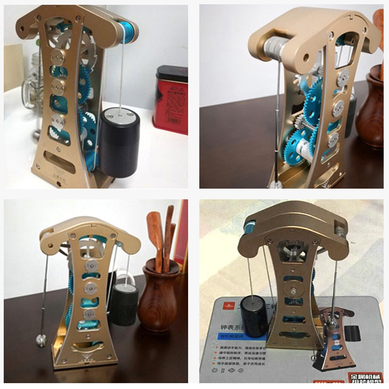 TOUCAN RC HOBBY US Stock TXWH Galileo Pendulum Clock Aluminium Alloy 3D Metal Assembled Kits Models