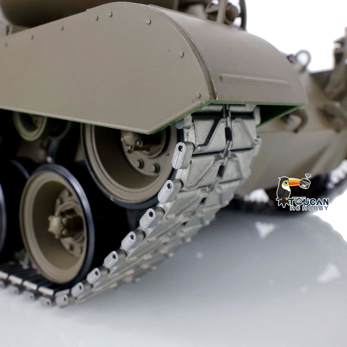 TOUCAN RC HOBBY Heng Long 1/16 TK7.0 Promotion 3838 M26 Pershing RTR RC Tank FPV BB IR 360 Degrees Turret Smoke Metal Tracks Sprockets Steel Gearbox Model