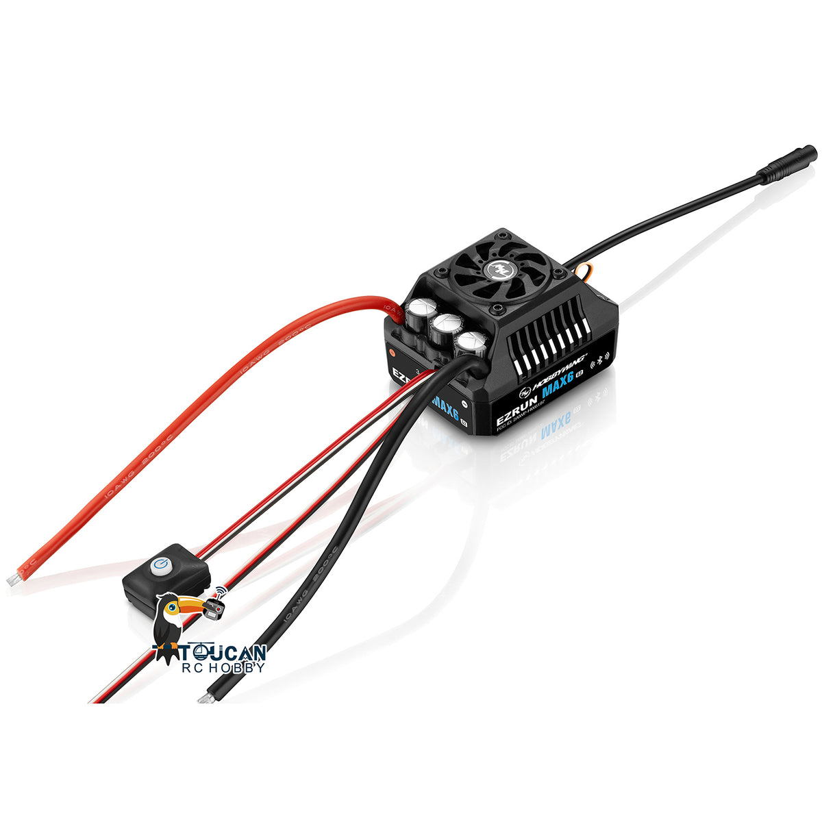 TOUCAN RC HOBBY Hobbywing Waterproof Brushless ESC EZRUN MAX6 200A G2 for 1/6 1/7 RC Crawler Vehicle Remote Control Climbing Car DIY Parts Model