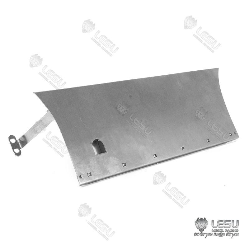TOUCAN RC HOBBY LESU ABS Cabin Roof Metal Front Rear Bumper Tow Hook for DIY 1/14 RC R620 R470 Tractor Cabin Roof Ornament Plate of Taillight