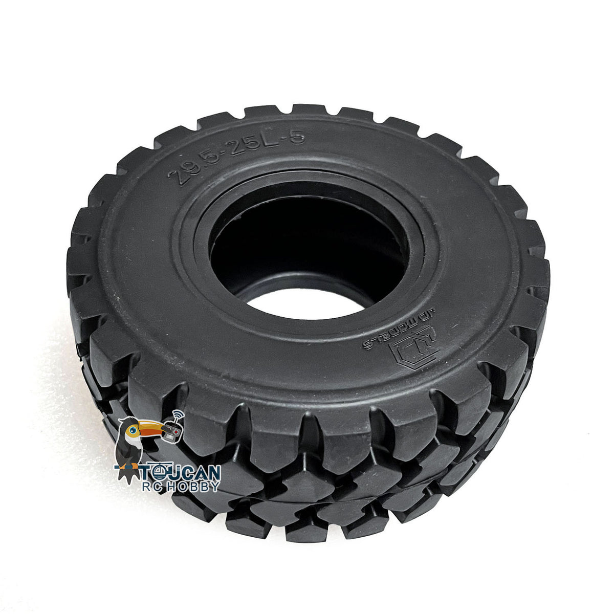 TOUCAN RC HOBBY US Stock JDModel Tyre Tires For 1/14 RC Hydraulic Loader Electric Truck DIY Cars Parts Simulation Vehicle Model Accessories