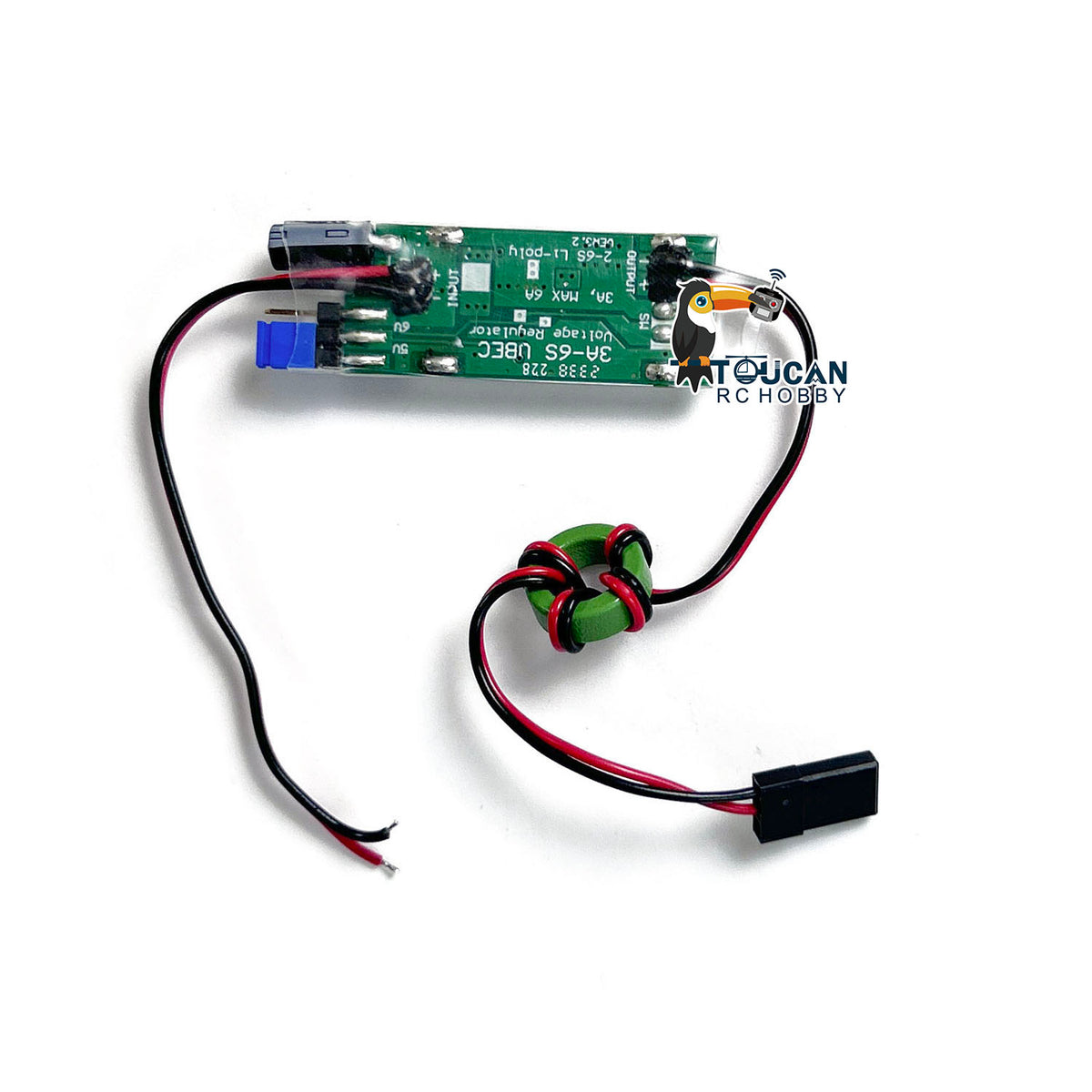 TOUCAN RC HOBBY 3A UBEC 2-6S Lipo Battery for Hobbywing RC Tractor Car Radio Controlled Trailer Dumper Truck Spare Parts Accessory