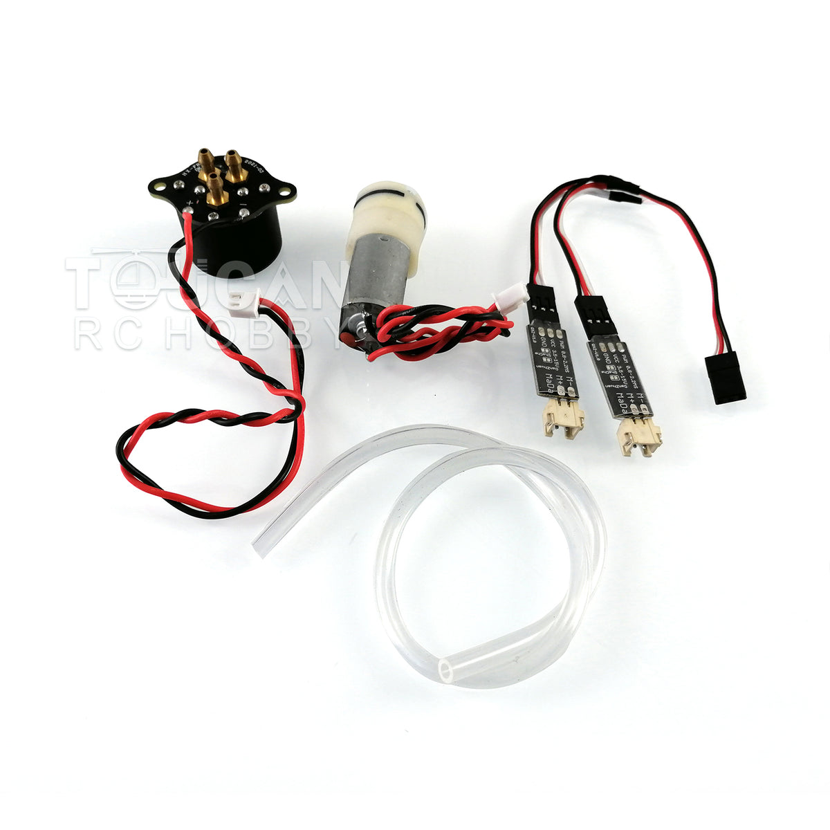 TOUCAN RC HOBBY Henglong 7.0 Smoke Gearbox Unit Unassembled for RC LESU Excavator Truck DIY Car Refitted Vehicle Tank Model Kit Controller Tractor Truck