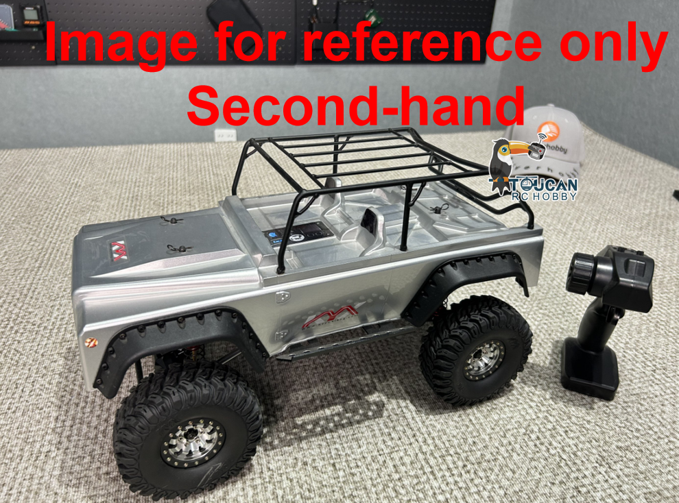 TOUCAN RC HOBBY Kostenloser Versand CN Lager Gebraucht Vollmetall-Chassis KYX Scale RC Rock Crawler CNC SCX10 Karosserie KIT Teile