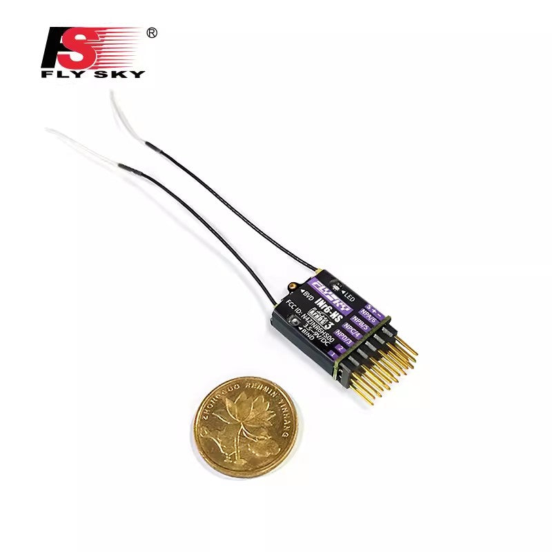 TOUCAN RC HOBBY Flysky INr6-HS Receiver 6 Channels Mini Receivers for RC Drone Car Remote Controlled Truck Trailer Hobby Model DIY Accessory