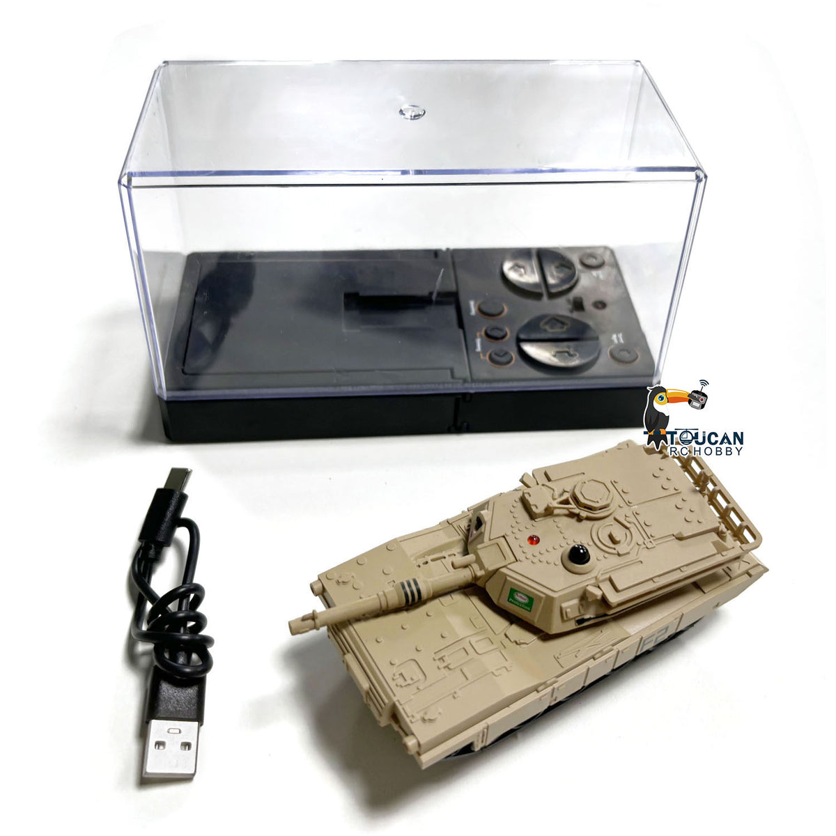 TOUCAN RC HOBBY XN Model Fast Free Shipping RTR Infrared Battle Tank RC Military Tank Turret Rotate Mini for Adult