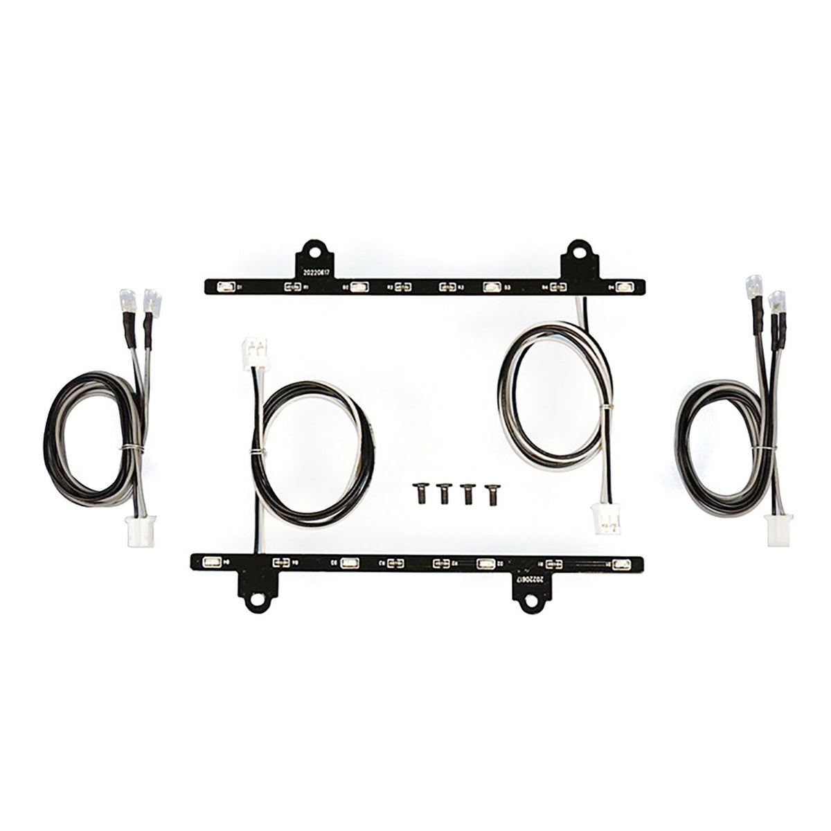 TOUCAN RC HOBBY Plastic Side Skirt Light 3-7V LED Warning Lamp for 1/14 DIY Remote Control Tractor Truck Model 770S 6x4 56368 Car Parts