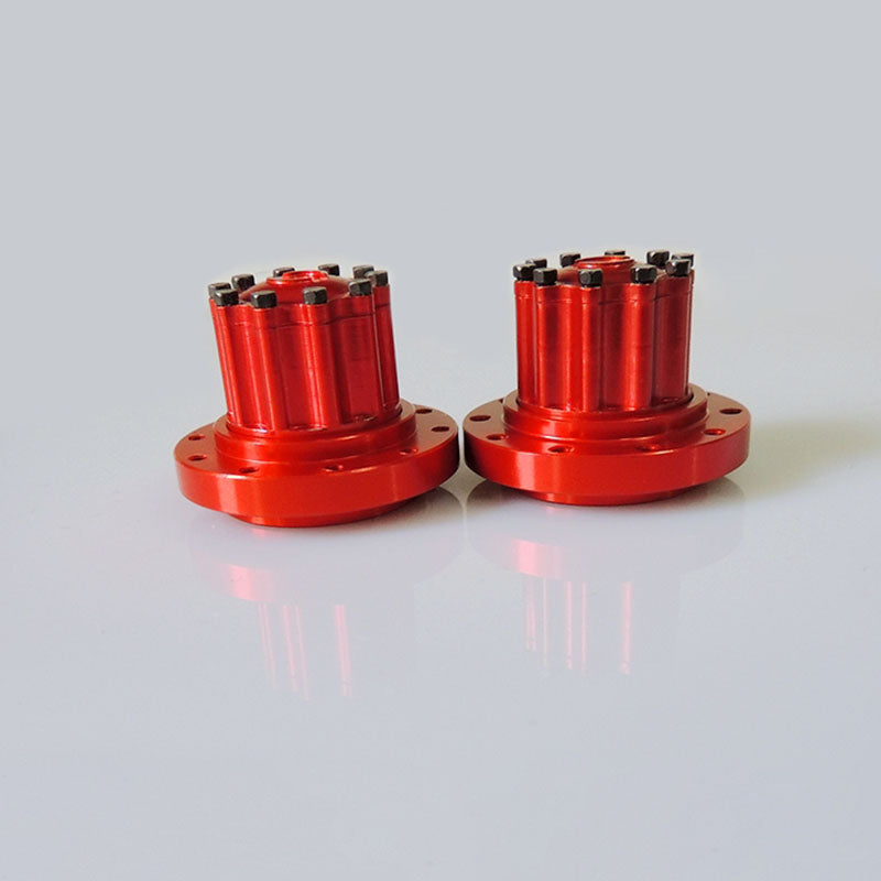 TOUCAN RC HOBBY JDModel Metall Hinter-/Vorderradnarbe/Felge für 1/14 RC Sattelschlepper DIY Modell Funkgesteuertes Baufahrzeug Veranstaltungen