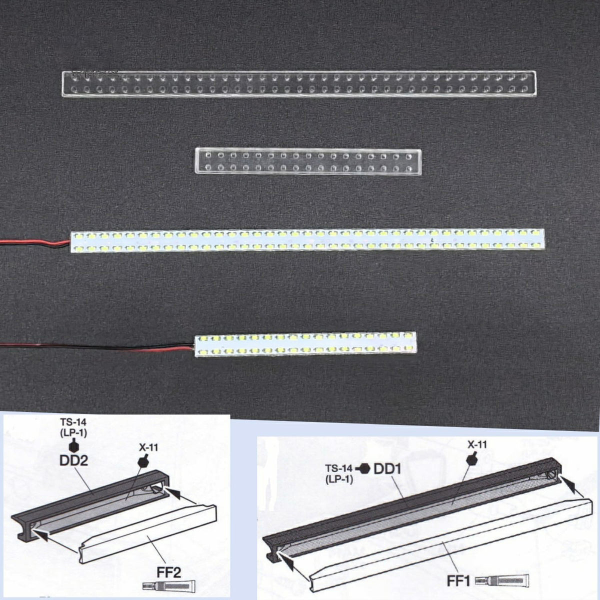 TOUCAN RC HOBBY Degree LED Spotlight Spot Lamp for 1/14 RC Tractor Truck 56375 FHL16 XL 750 Radio Controlled Car Model DIY Spare Parts