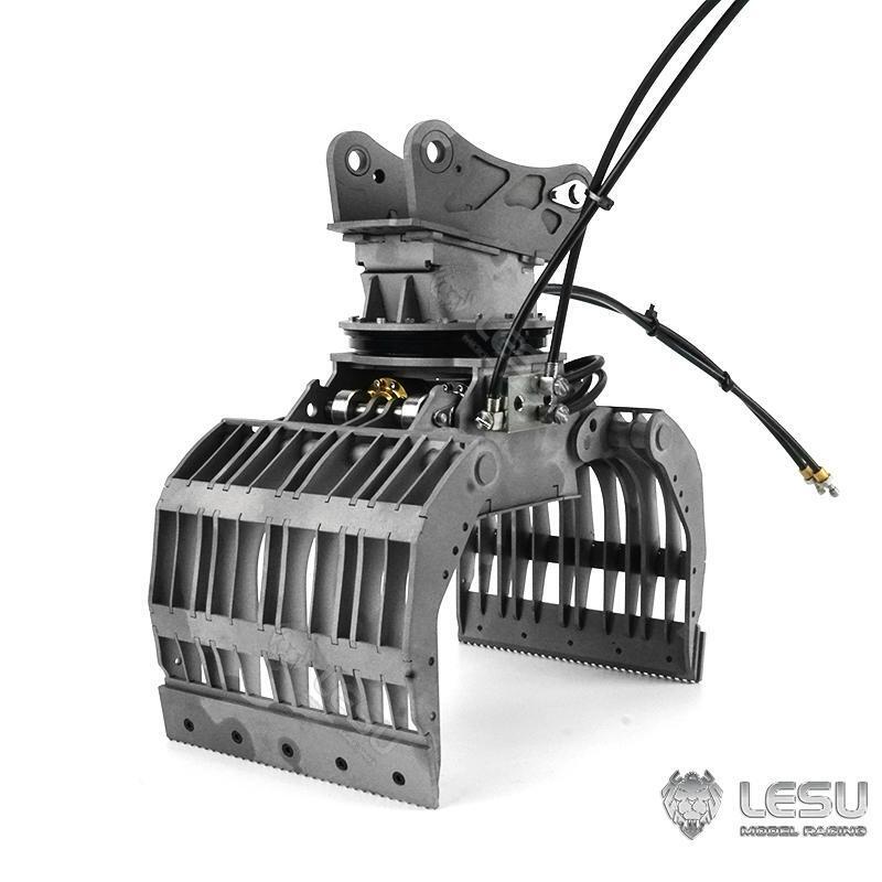 TOUCAN RC HOBBY LESU Metall-Greifer für 1/14 RC Aoue ET35 Hydraulik-Bagger Juni-Aktion Sommerschlussverkauf