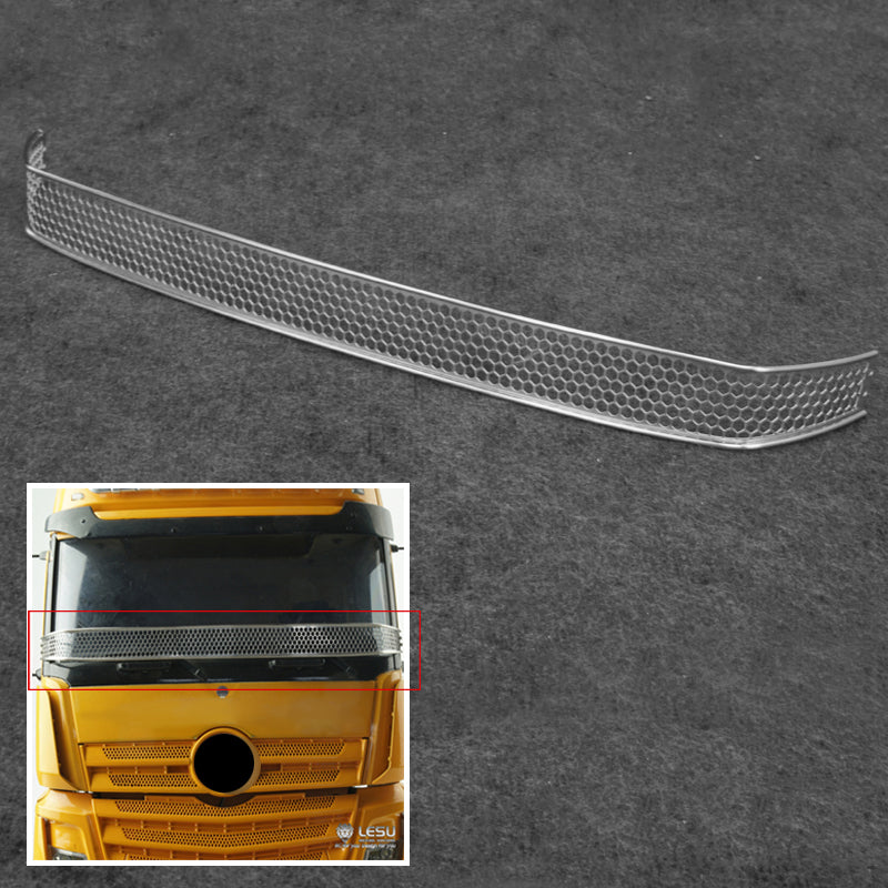 TOUCAN RC HOBBY LESU Metal Grille Protective Cover for Windshield on RC TAMIIYA Vechicle 1851 Remote Control Tractor Truck Cab Decoration Part