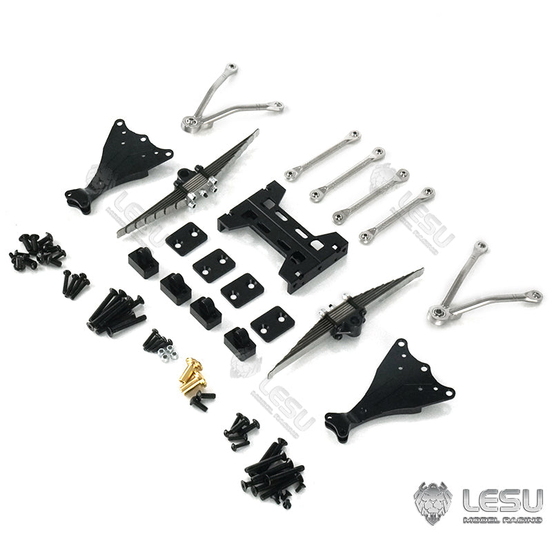 TOUCAN RC HOBBY Metall 9MM Hinterradaufhängung Ersatzteil ohne Achse für 1/14 LESU TAMIYA 3-Achs RC Muldenkipper DIY Truck ferngesteuertes Automodell