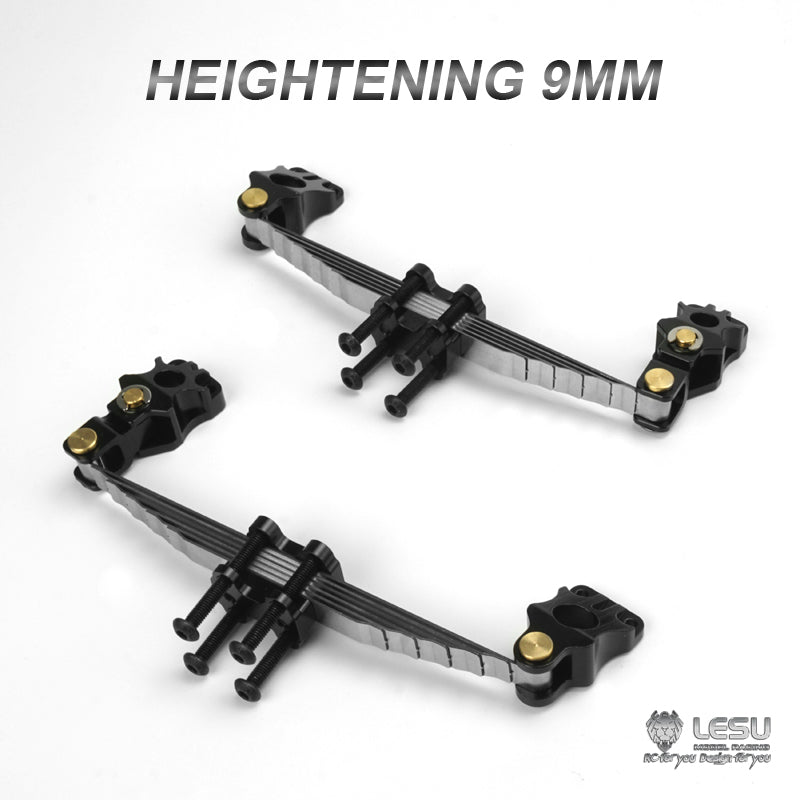 TOUCAN RC HOBBY Metal 9MM Unpowered/Powere Front Suspension for 1/14 LESU TAMIIYA 3348 RC Dumper Truck Axles DIY Car Trailer Model Tractor