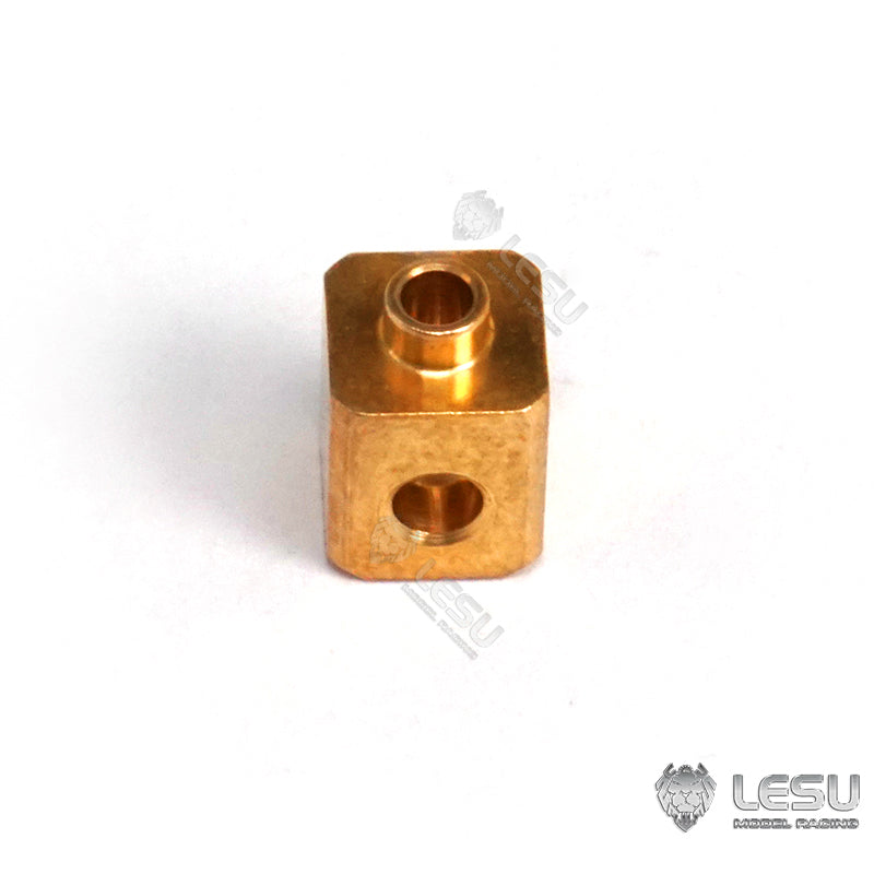 TOUCAN RC HOBBY LESU Metal Welding Nozzle for Connecting 1/14 Scale Hydraulic RC Truck Loader Excavator Dumper DIY Replacement Parts Model Car