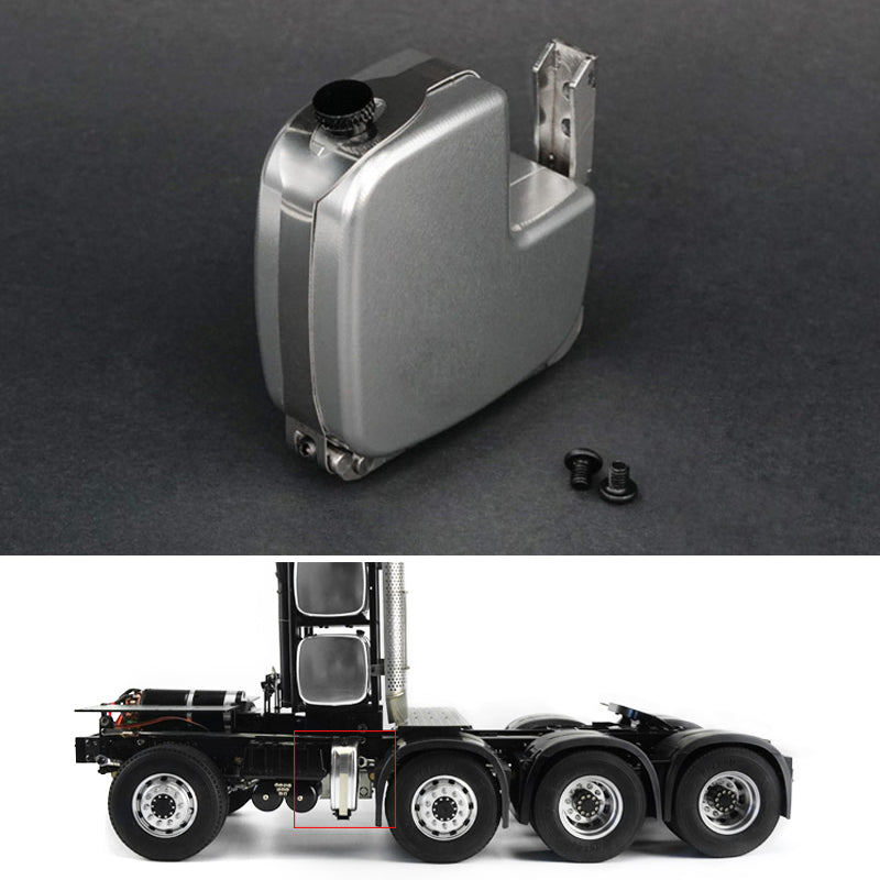 TOUCAN RC HOBBY LESU 1:14 Metal Tool Box Air Tank Battery Box Combination for RC Tractor Trucks Car DIY TAMIIYA Remote Control Dumper