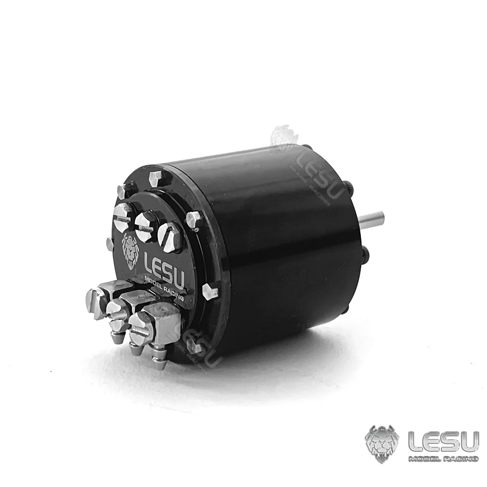 TOUCAN RC HOBBY LESU Hydraulic Oil Motor W/ Nozzle Oil Pipe for 1/14 Remote Control Truck DIY Model Construction Vehicle RC Dumper Loader 34/42MM