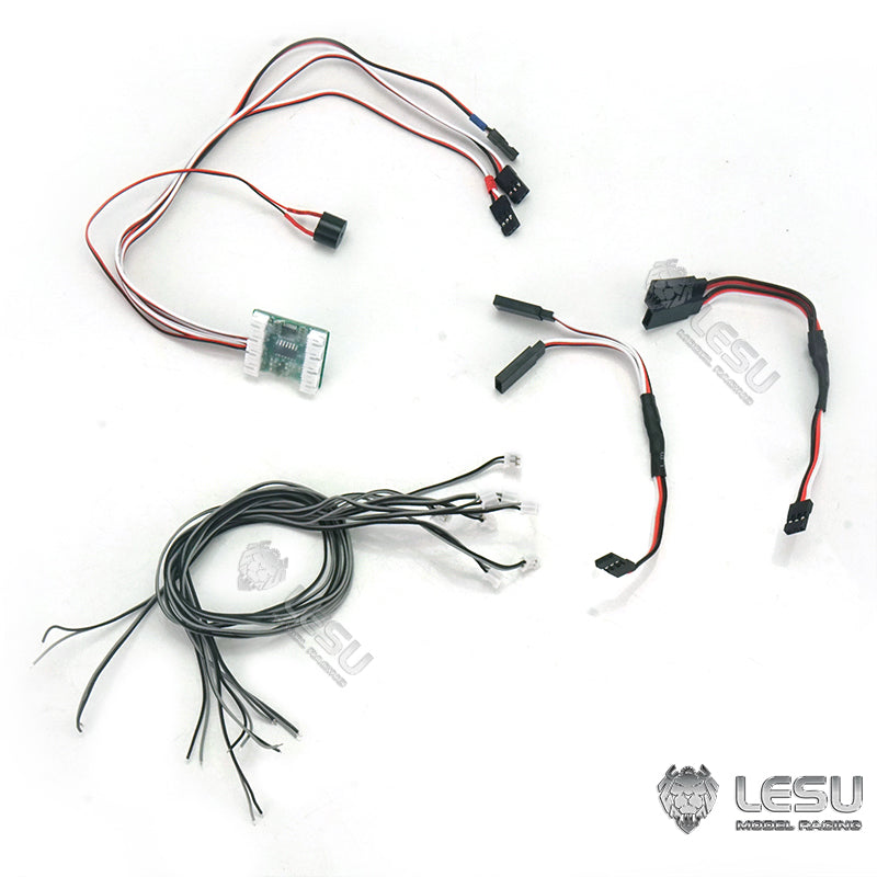 TOUCAN RC HOBBY Stock US Pièce de rechange LESU Lampe LED 3V DIY pour camion tracteur benne radiocommandé 1/14 Modèle réduit RC Pièces de rechange DIY