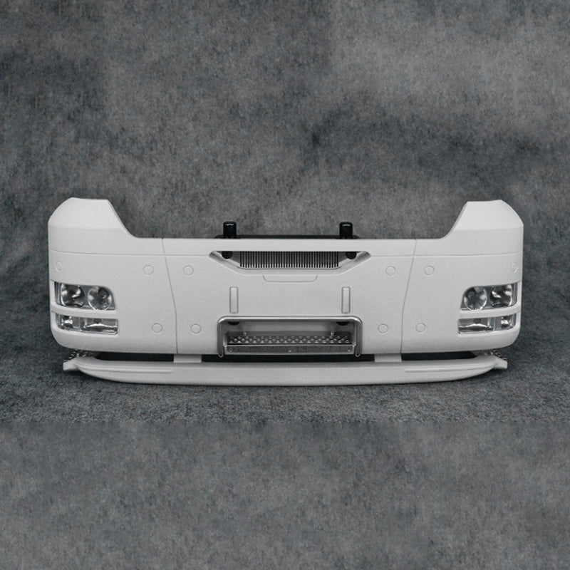 TOUCAN RC HOBBY LESU Metal Lower Front Bumper Car Shell Cabin Body Parts for Lesu TGS TAMIIYA TGX 1/14 RC Dumper Tractor Truck DIY Model