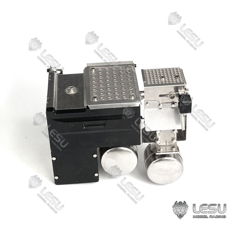 TOUCAN RC HOBBY LESU Radio Contol Truck Parts Urea Tank Battery Box Exhaust Tank 1/14 for RC Tractor Truck Outdoor Vehicle Accessories