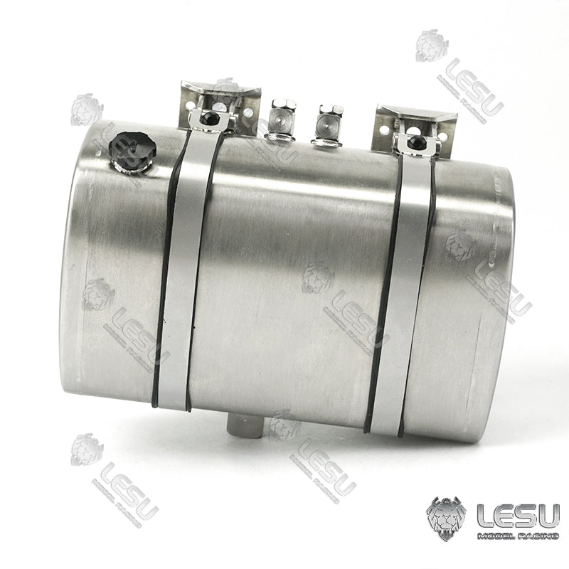 TOUCAN RC HOBBY LESU 1:14 50/85/90/95/130MM Metal Hydraulic Oil Tank for Scale TAMIIYA RC Tractor Truck Dumper Remote Control Model